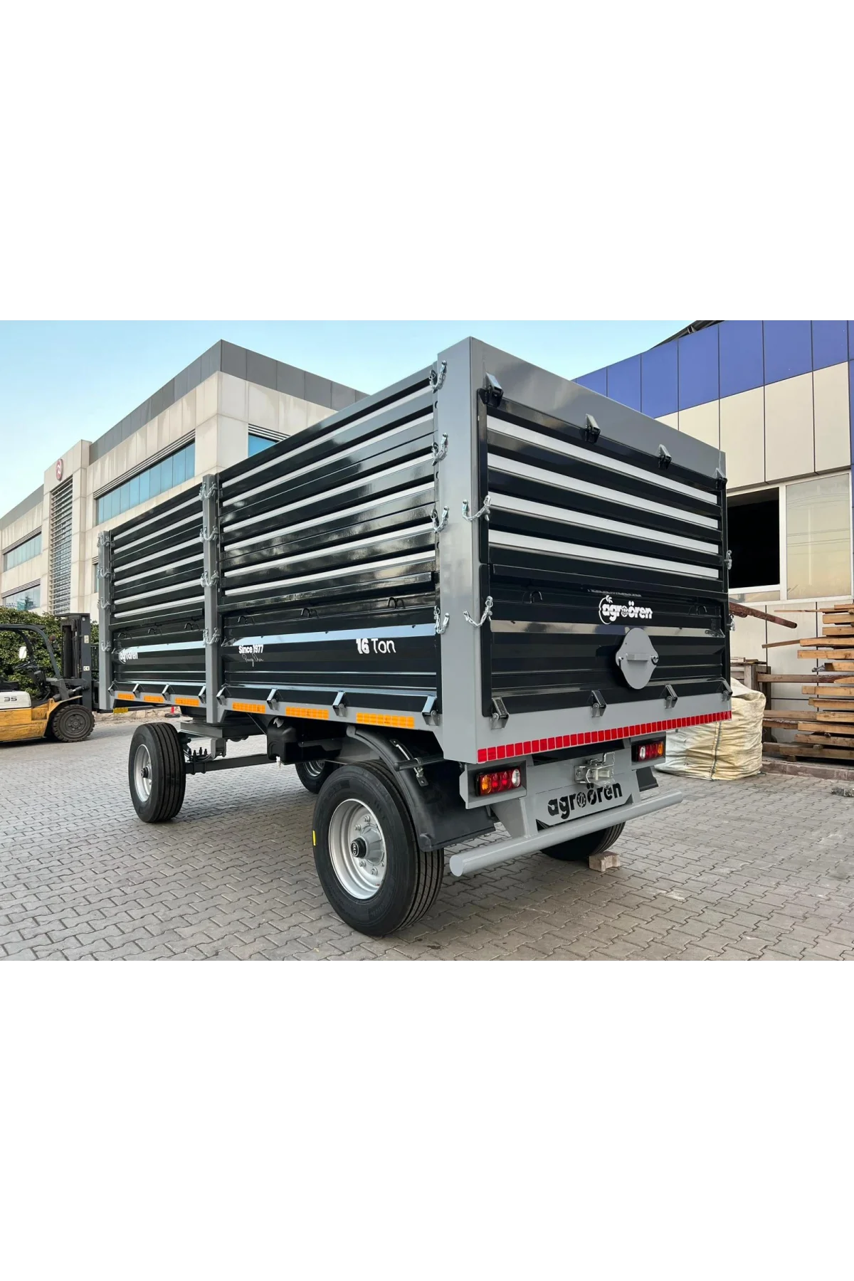 Agro Ören Çift Dingil Römork