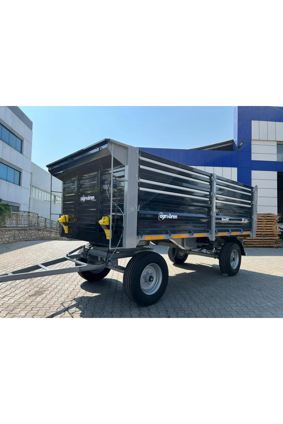 Agro Ören Çift Dingil Römork