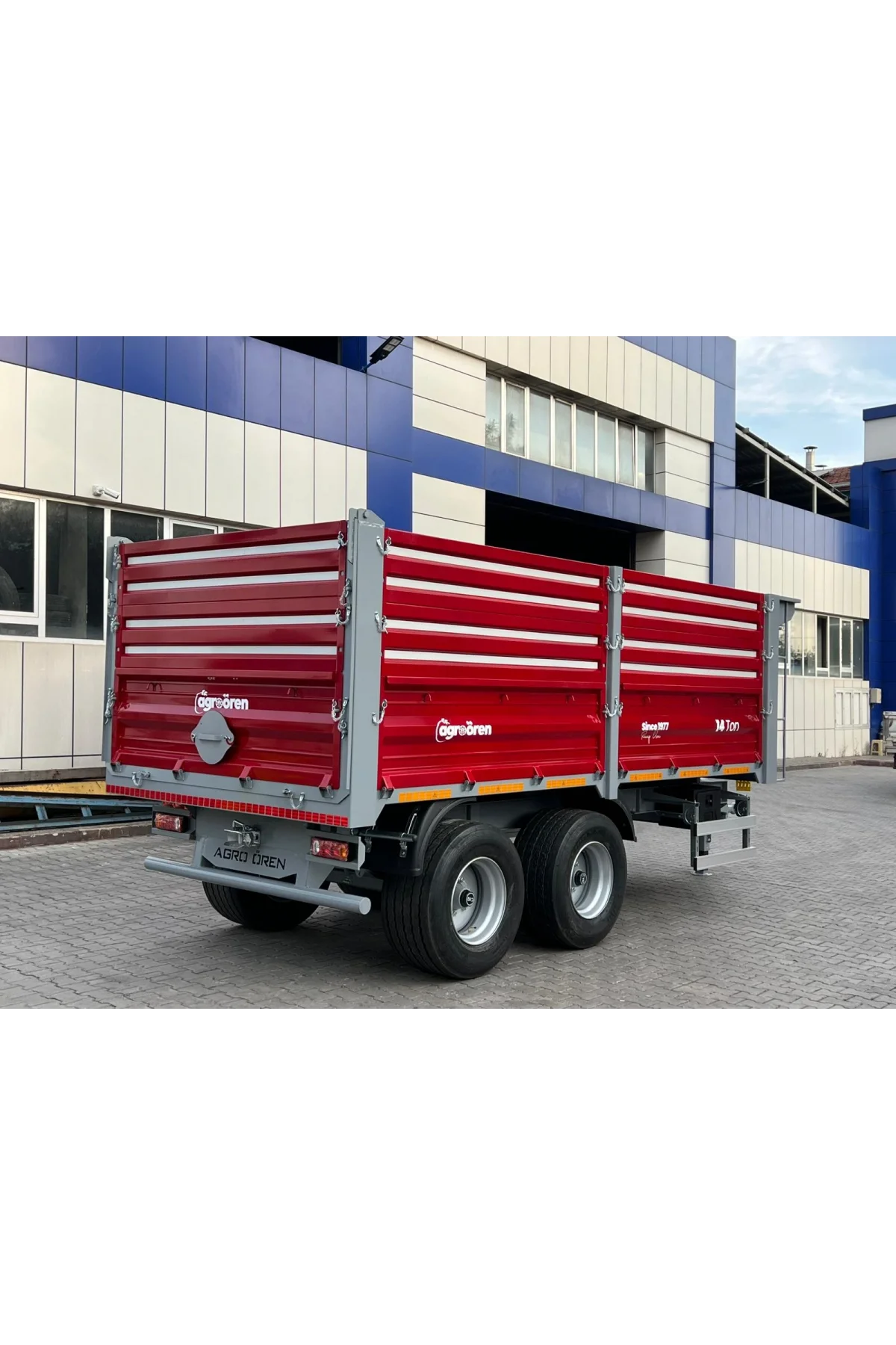 Agro Ören Çift Dingil Tandem Römork