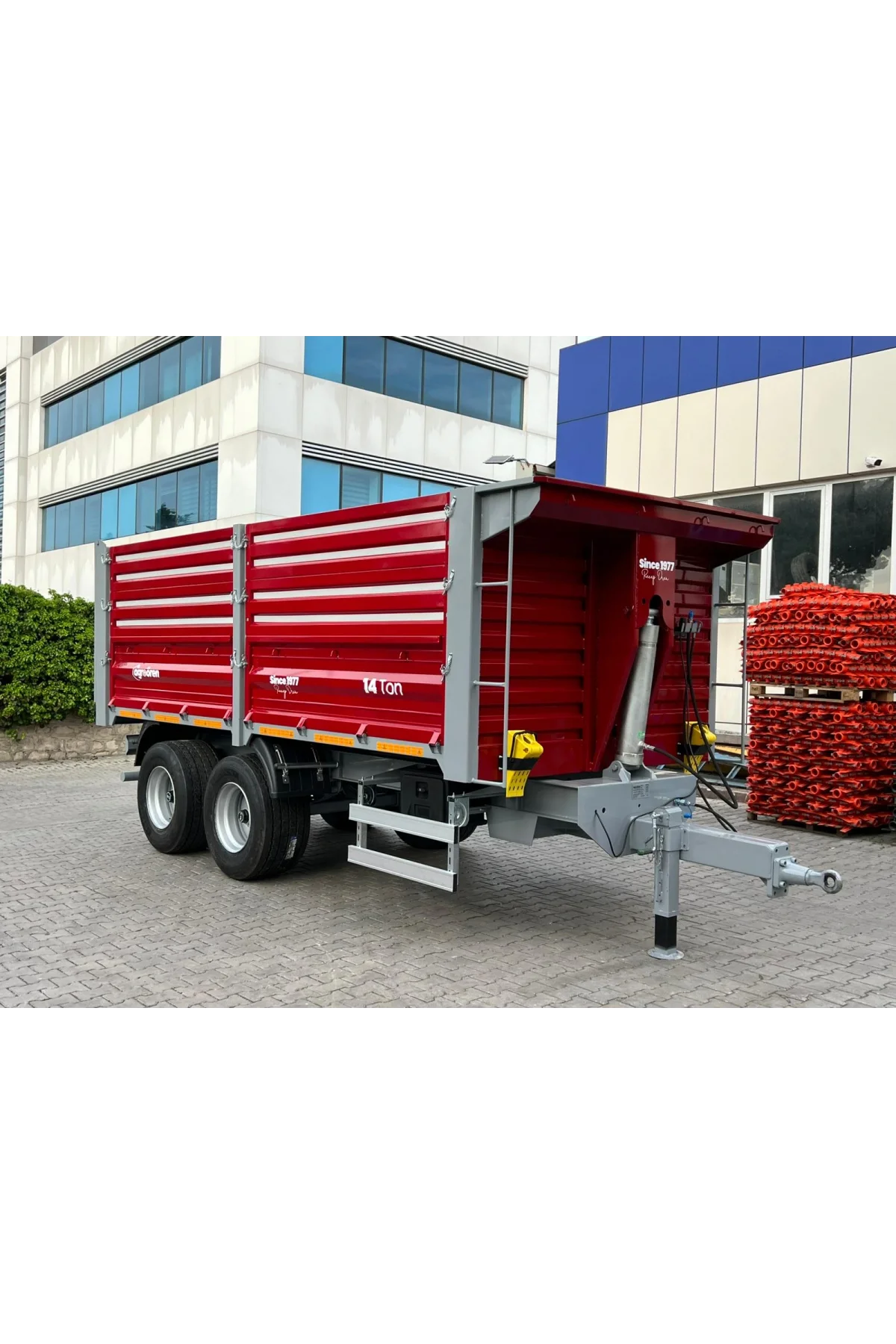 Agro Ören Çift Dingil Tandem Römork