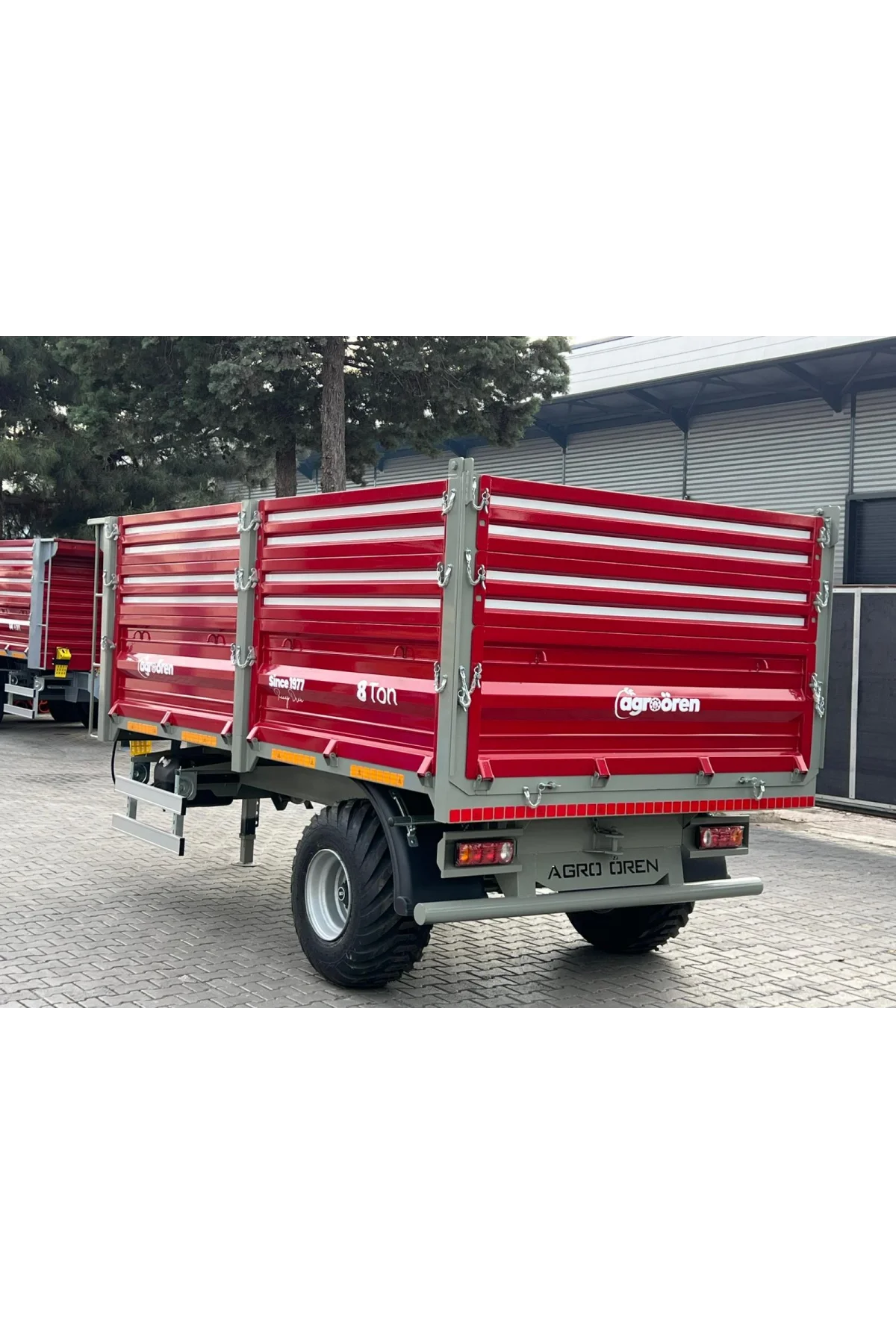 Agro Ören Tek Dingil Römork