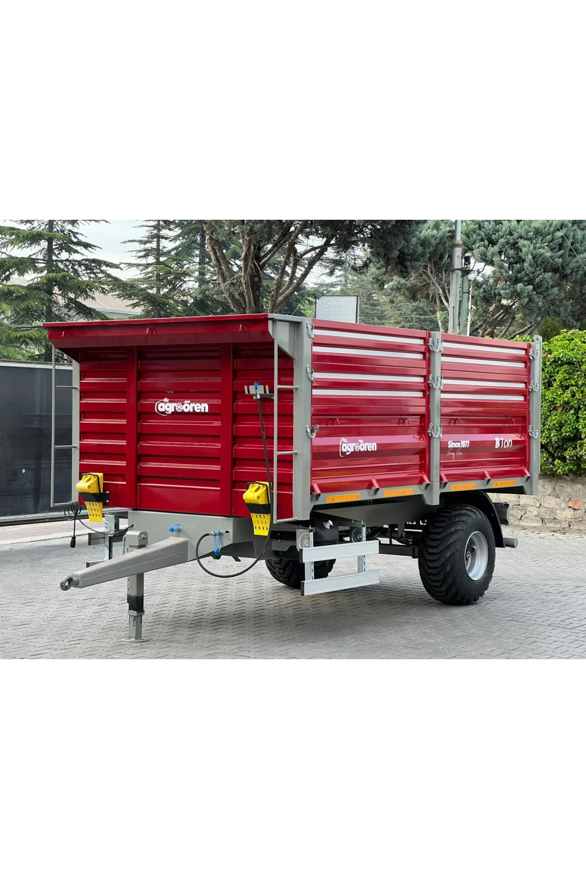 Agro Ören Tek Dingil Römork