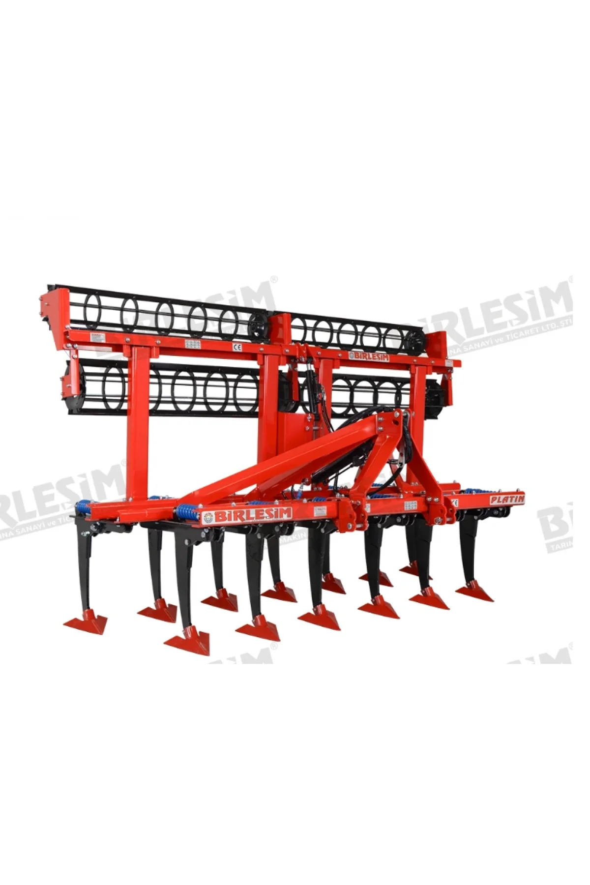 Birleşim Platin Serisi 2 Sıralı Helezonik Baskı Yaylı Kültivatör