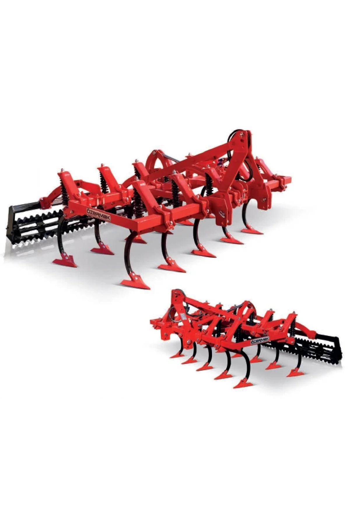 Özermak İki Sıralı Yaylı Kültivatör Merdaneli