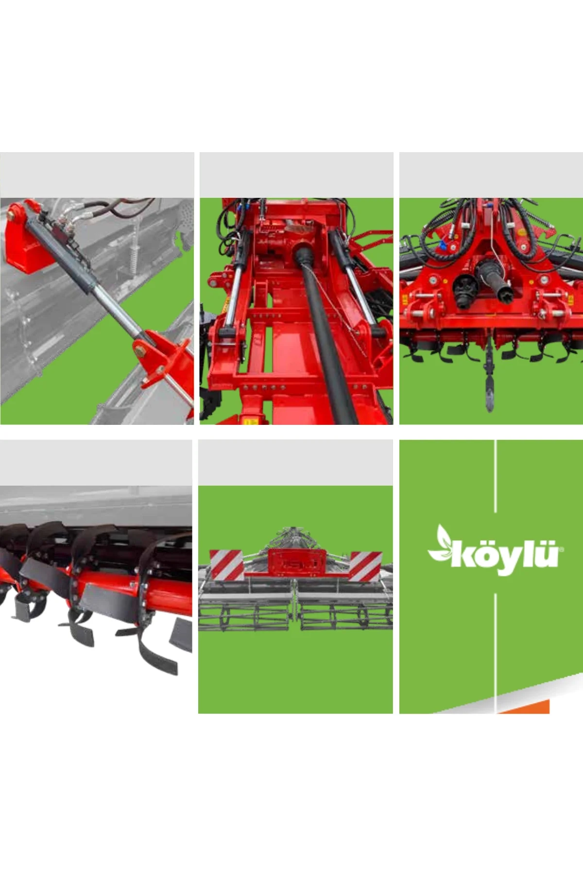 Köylü Katlamalı Rotovatör