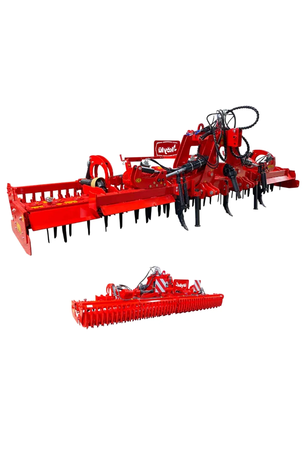 Köylü Katlamalı Dik Rotovatör