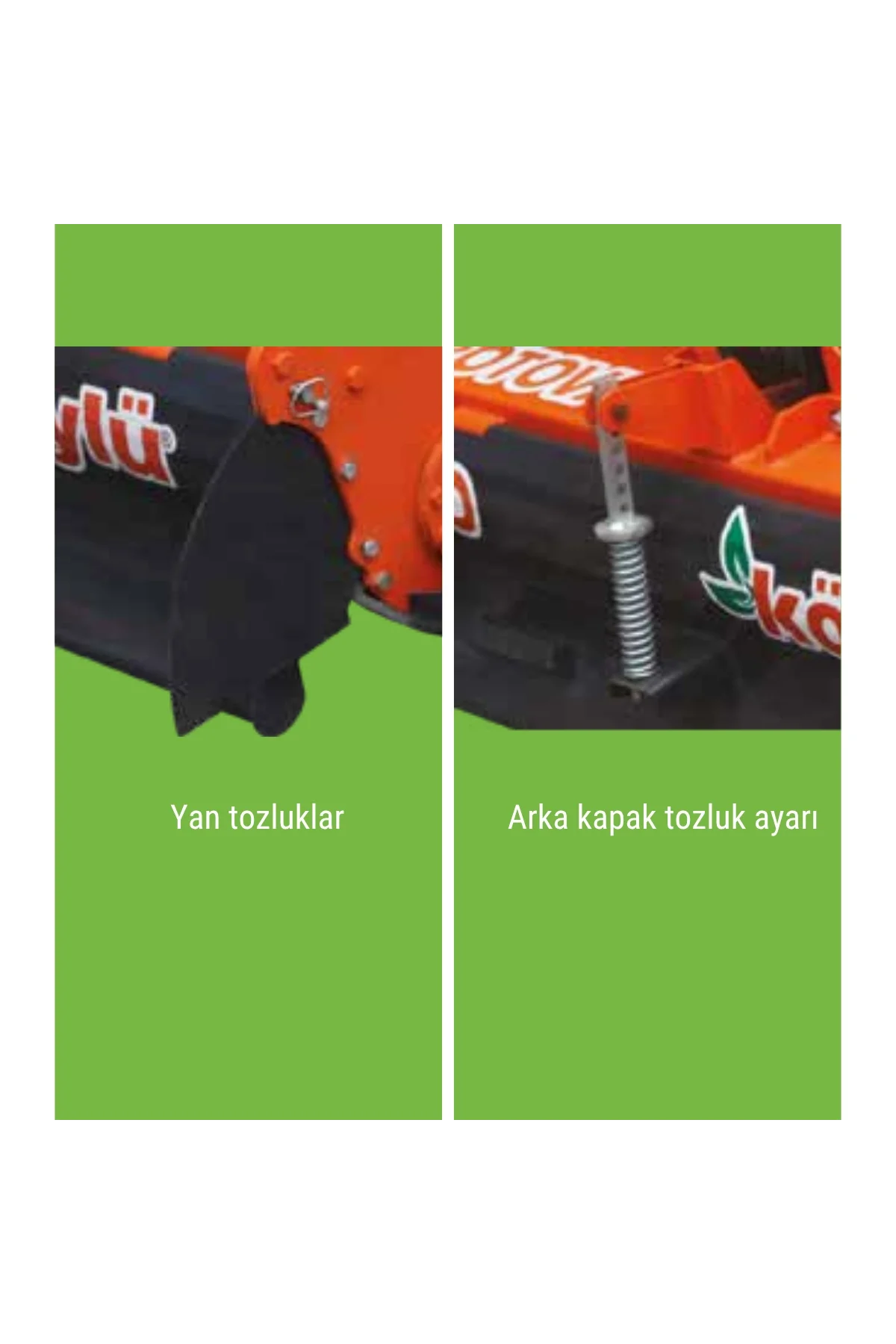 Köylü Mini Sabit Bahçe Tipi Rotovatör