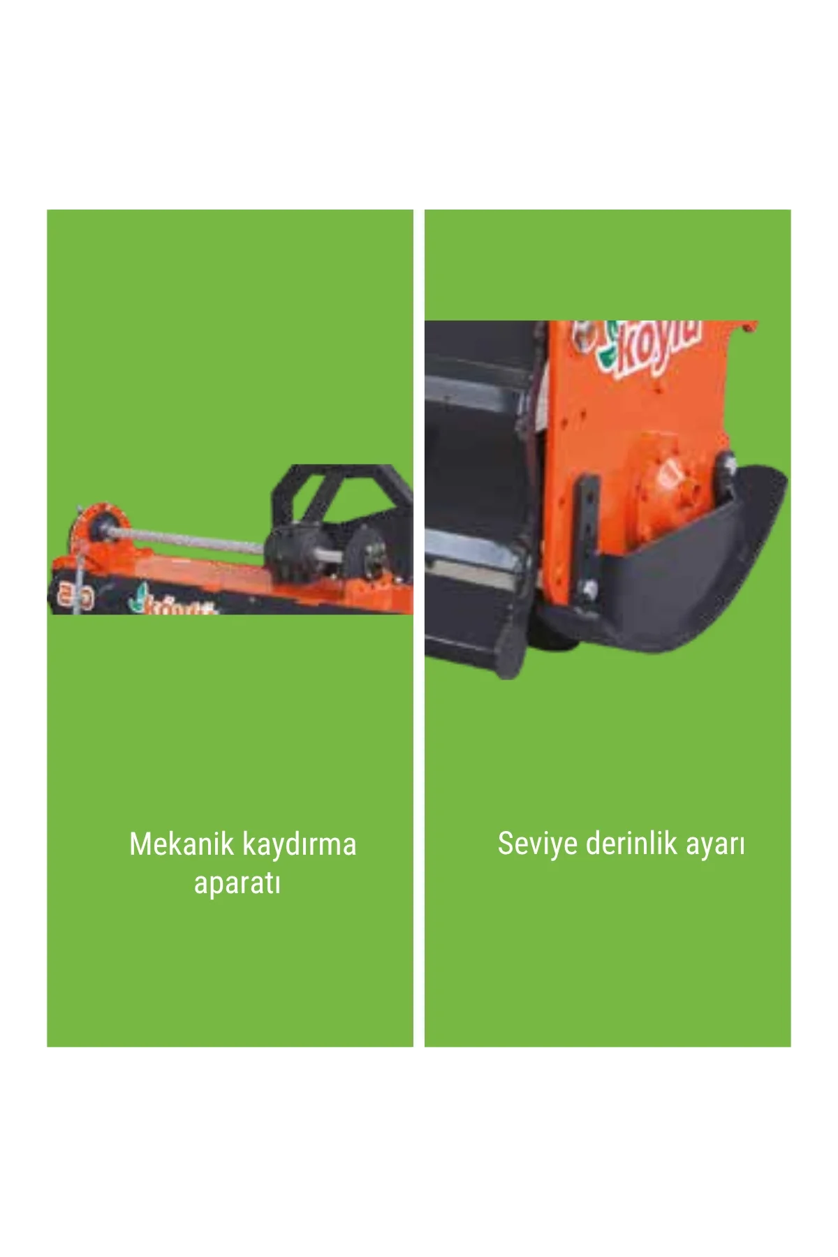 Köylü Standart Bahçe Tipi Mekanik Rotovatör