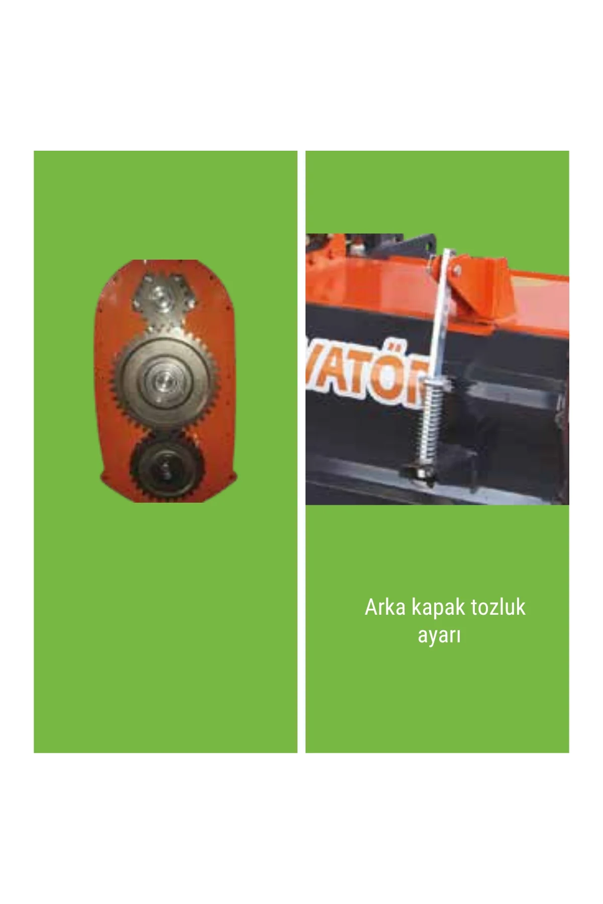 Köylü Standart Bahçe Tipi Mekanik Rotovatör