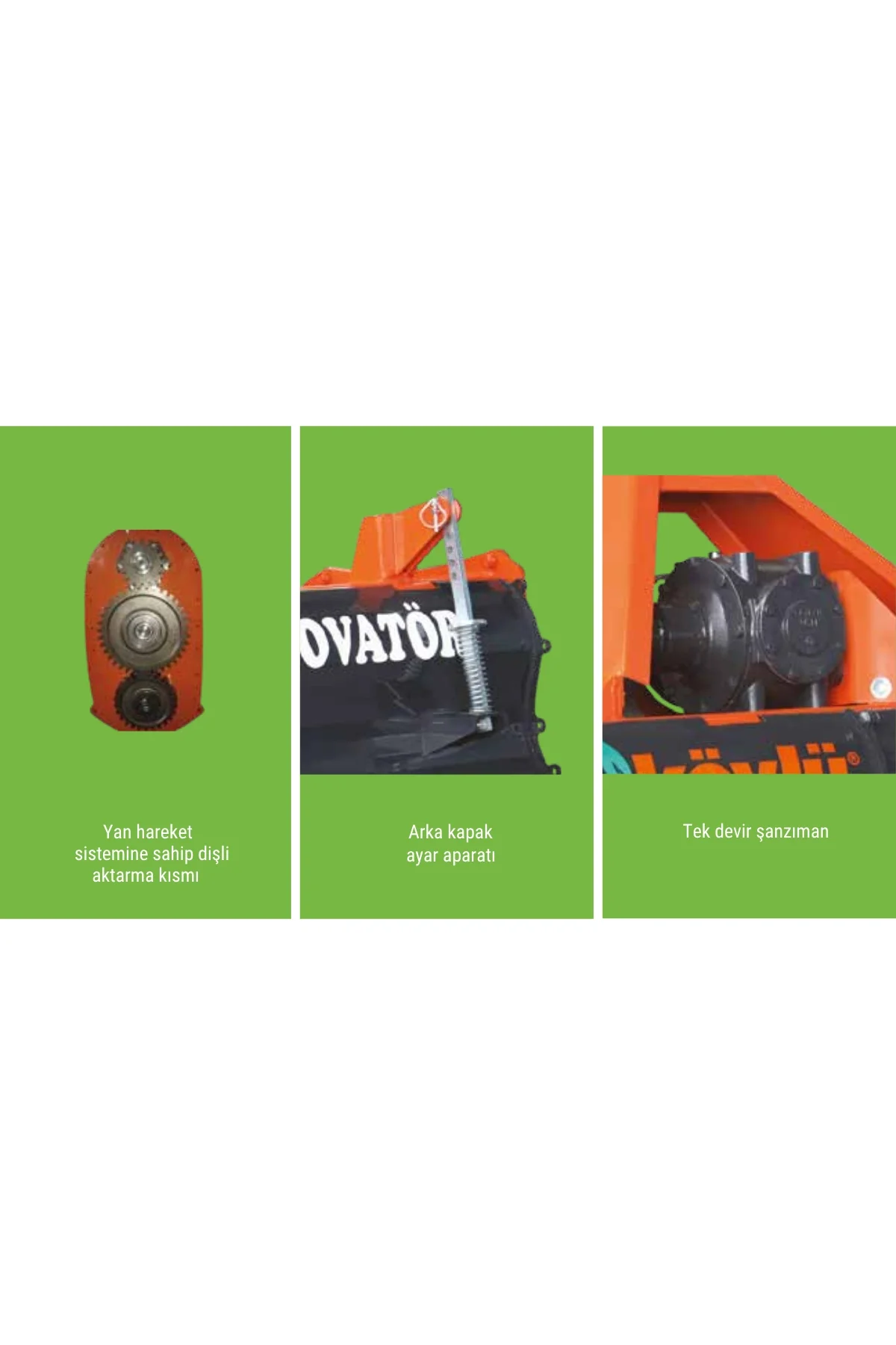 Köylü Standart Bahçe Tipi Rotovatör