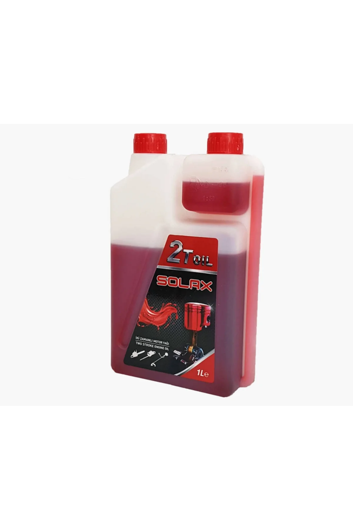 Solax 2t 2 Zamanlı Motor Yağı Ölçekli 1 Lt (Bahçe Makinaları)