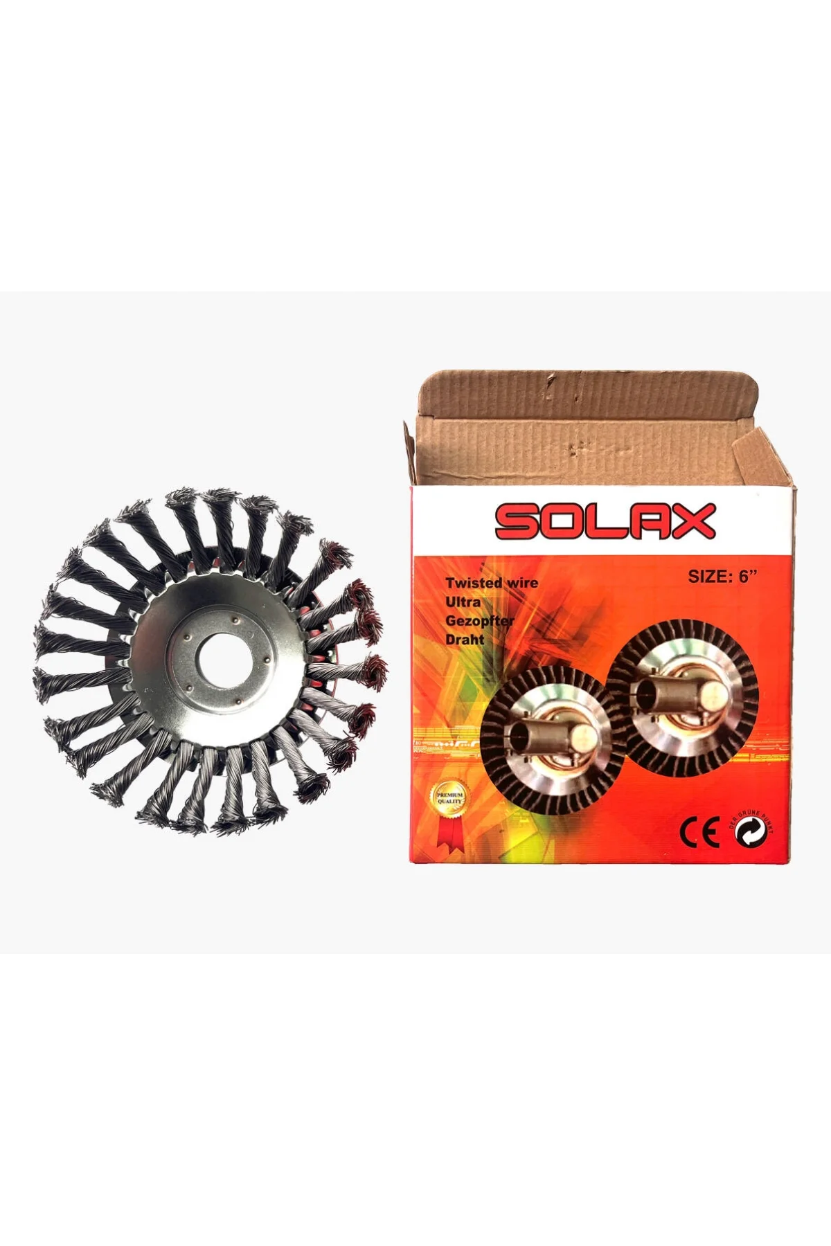 Solax KTA-6C Kaldırım Temizleme Tırpan Aparatı Universal 15cm