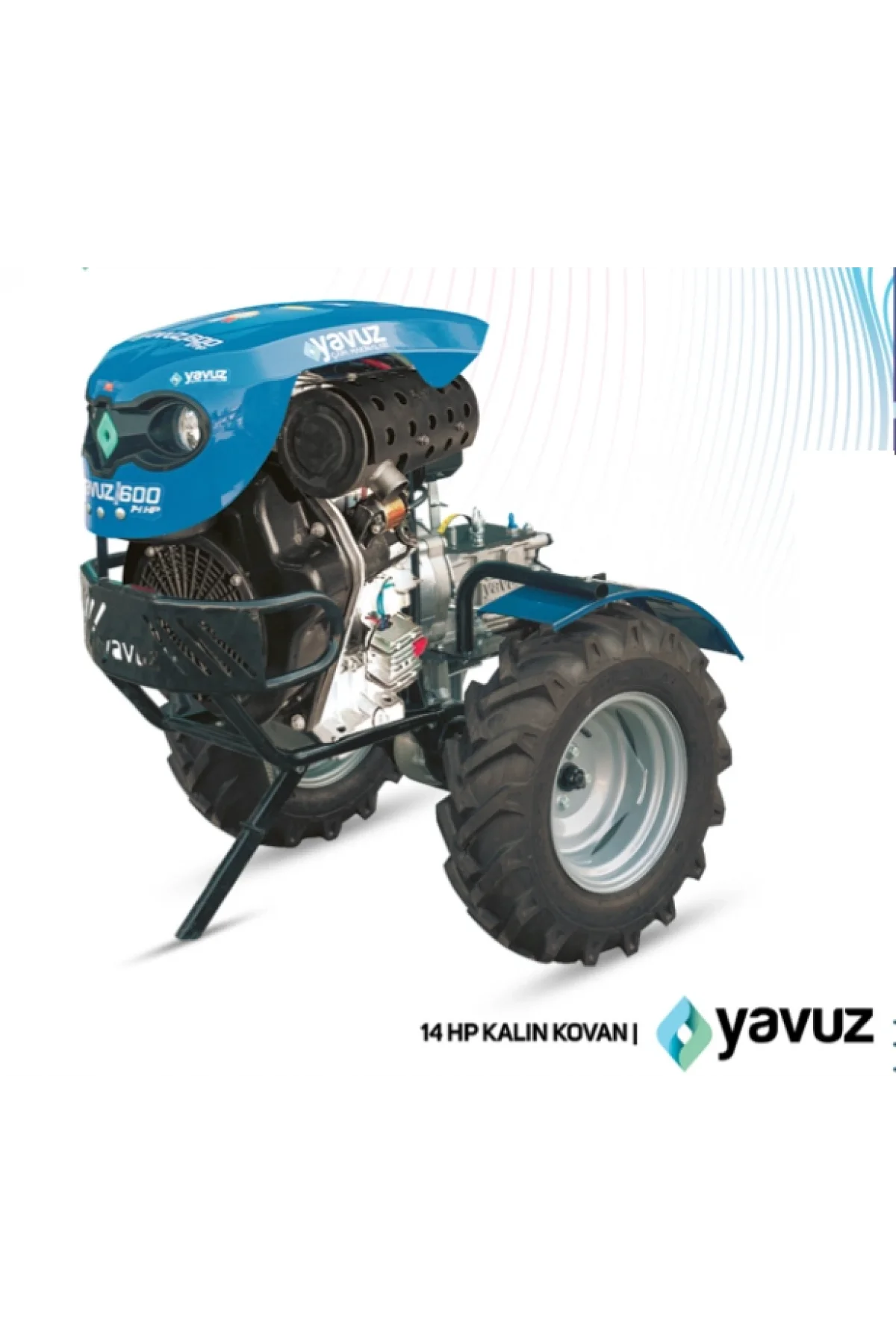 Yavuz Y600 15YA 15 HP Dizel El Traktörü (Kalın Kovan)