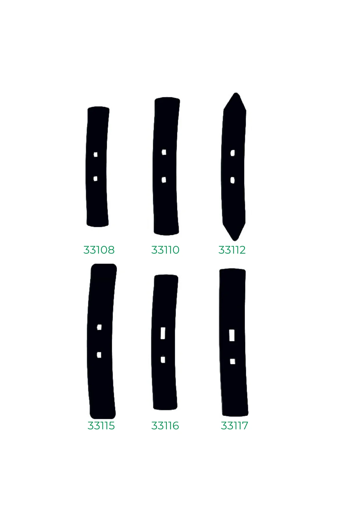 Yetik Ağır Tip Kültivator Pabuçları - Genel ve Alpler Uyumlu