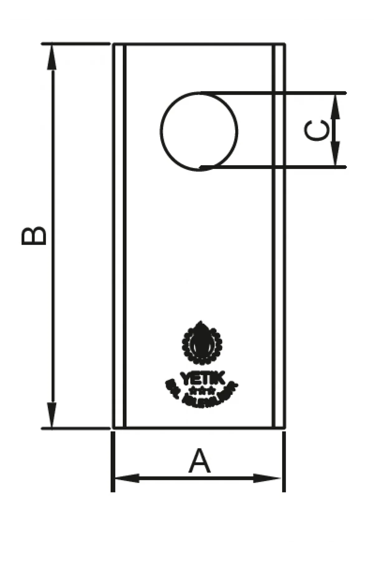 Yetik Çayır Biçme Bıçağı 10 cm