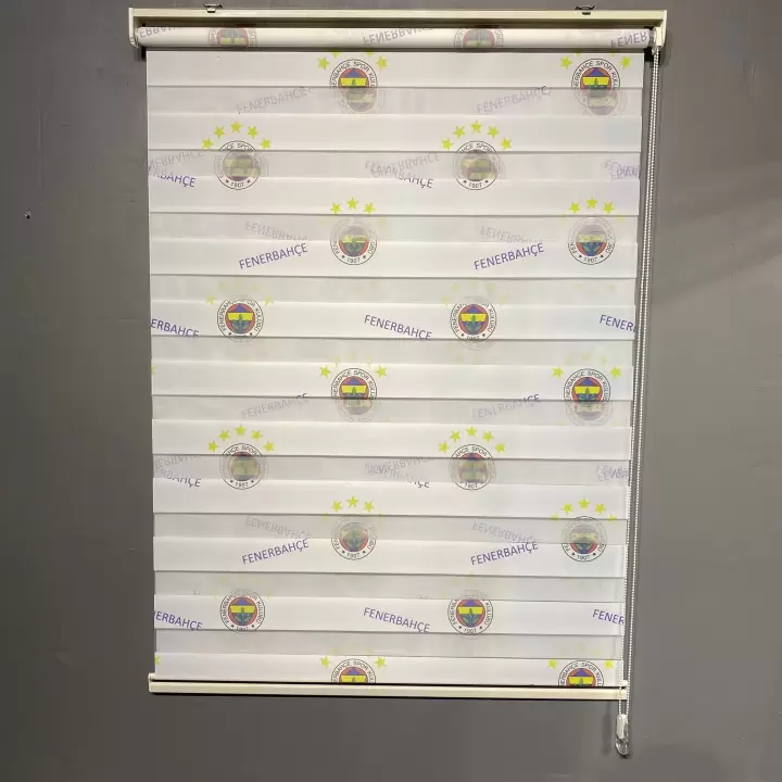 Fenerbahçe Taraftar Baskılı Zebra Perde