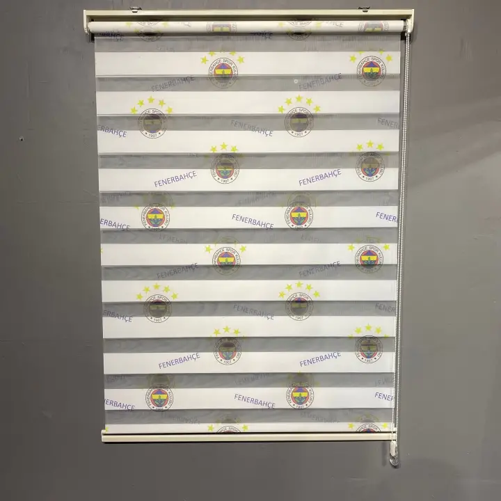 Fenerbahçe Taraftar Baskılı Zebra Perde