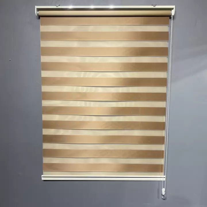 Kahverengi Zebra Perde