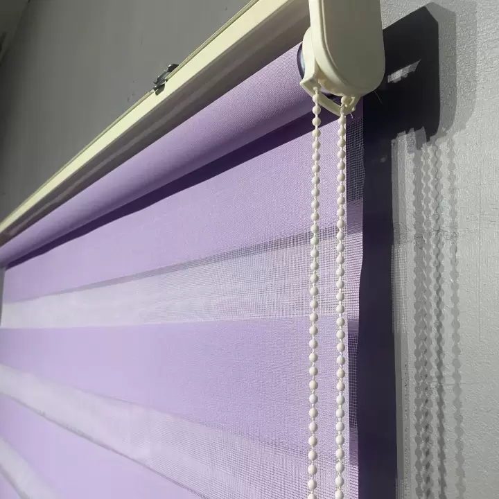 Lila Zebra Perde