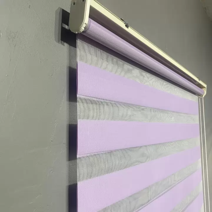 Lila Zebra Perde