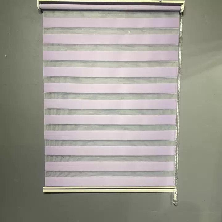 Lila Zebra Perde