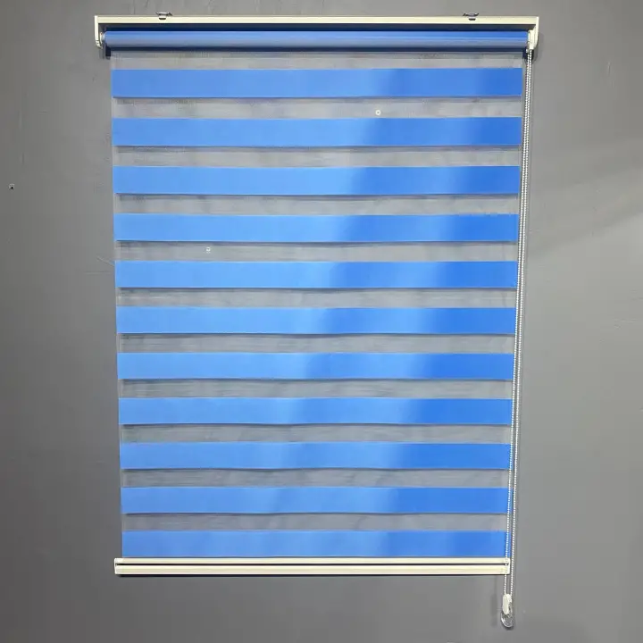 Mavi Zebra Perde