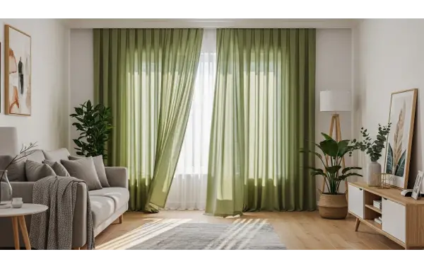 Evde Huzur: Mavi ve Yeşil Tonlarının Psikolojik Etkileri ve Perde Seçimi