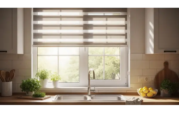 Nemli Havaya Dayanıklı Banyo ve Mutfak Perdeleri