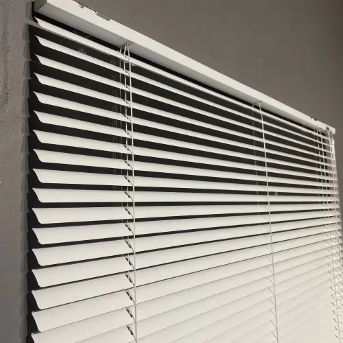 25 mm Beyaz Alüminyum Jaluzi Perde