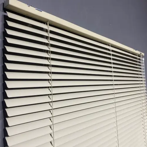25 mm Krem Alüminyum Jaluzi Perde
