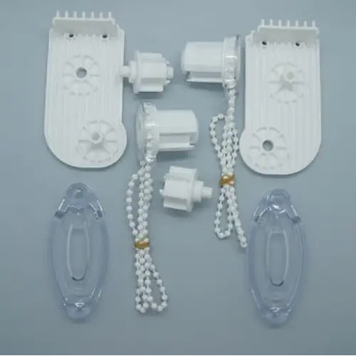 Açık Kasa Uyumlu Çiftli Sistem Tül Stor Perde Mekanizma Seti