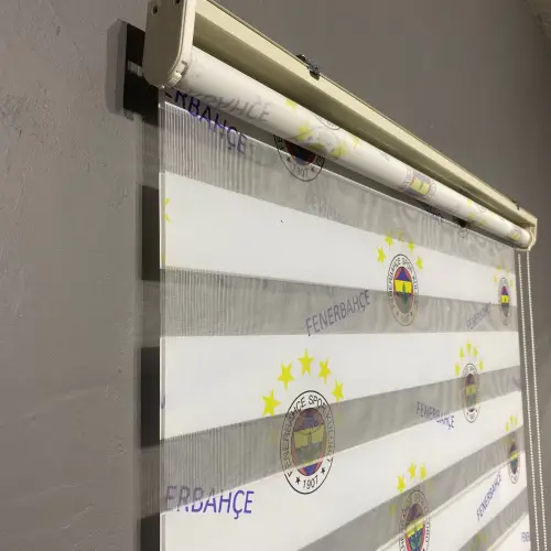 Fenerbahçe Taraftar Baskılı Zebra Perde