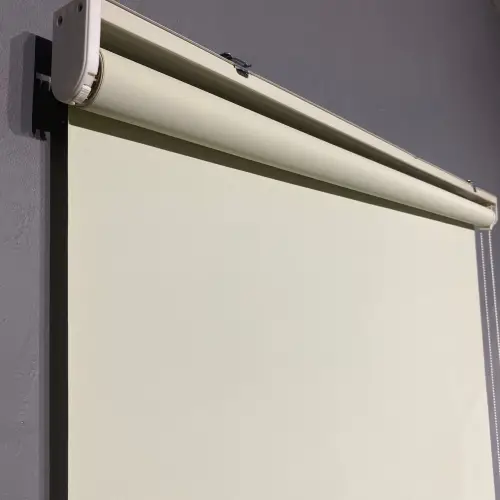 Krem Mat Polyester Stor Perde