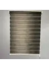 Acı Kahverengi Bambu Zebra Perde