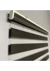 Acı Kahverengi Bambu Zebra Perde