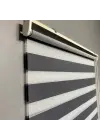 Antrasit Blackout (Karartma) Zebra Perde