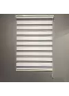 Beyaz Bambu Zebra Perde