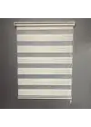 Degrade Renk Geçişli Mikro Plise Zebra Perde