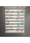 Hello Kitty (Hello Baby) Baskılı Zebra Perde
