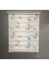 Hello Kitty (Hello Baby) Baskılı Zebra Perde