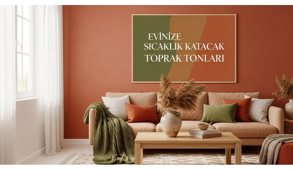 Evinize Sıcaklık Katacak Toprak Tonları