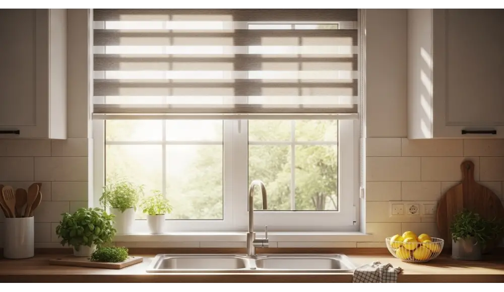 Nemli Havaya Dayanıklı Banyo ve Mutfak Perdeleri