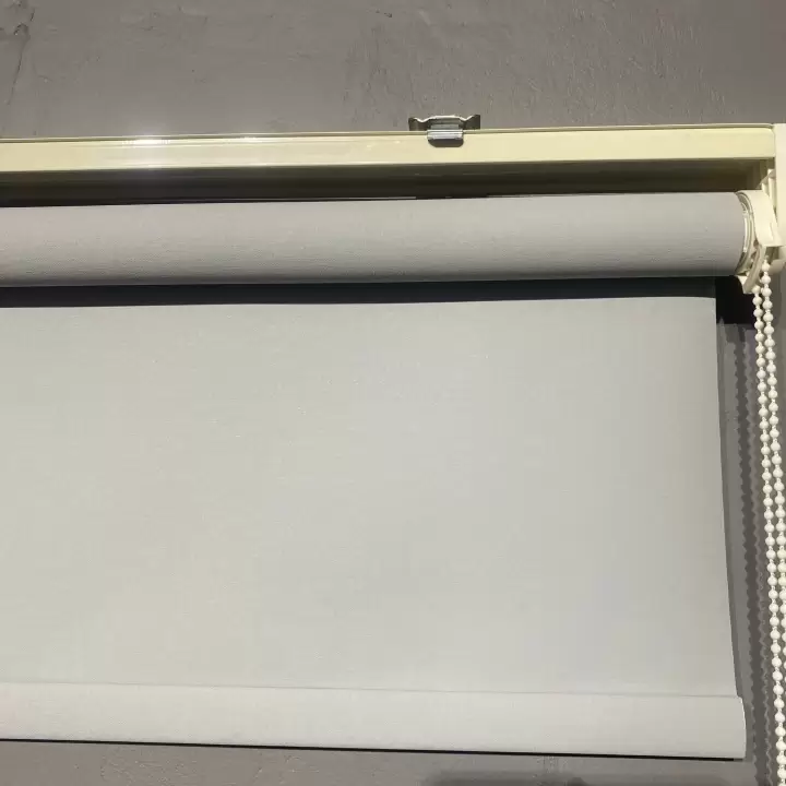 Gri Mat Polyester Stor Perde