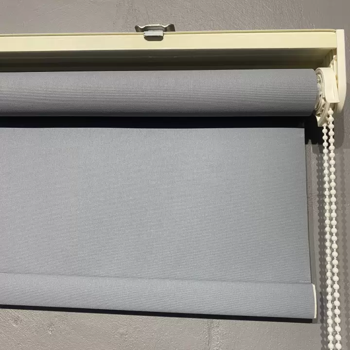 Koyu Gri Mat Polyester Stor Perde