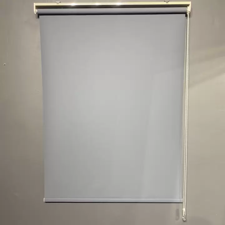 Koyu Gri Mat Polyester Stor Perde