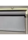 Koyu Gri Mat Polyester Stor Perde