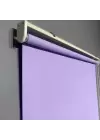 Lila Mat Polyester Stor Perde