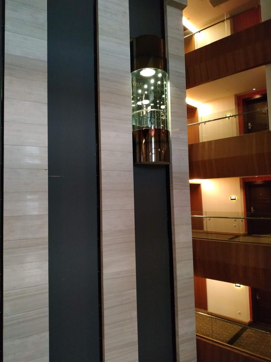 Baskısız Otel Asansör Perdesi