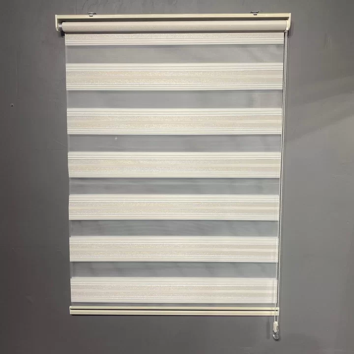 Degrade Renk Geçişli Mikro Plise Zebra Perde