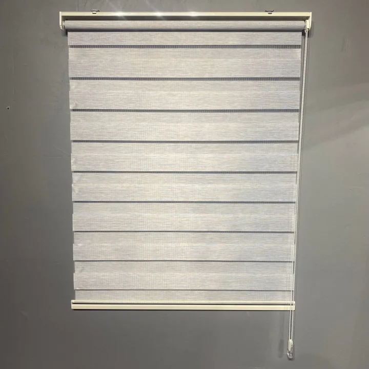 Gri Bambu Zebra Perde